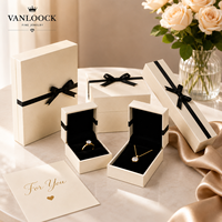 Coffret Cadeau de Luxe Personnalisé pour Bijoux – Boîte d'Emballage Premium en Papier avec Ruban pour Bagues, Colliers, Boucles d'Oreilles – Vente en Gros