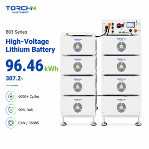 Batería Solar TORCHN con 6000 Ciclos de Vida Útil, Batería de Litio de Alto Voltaje para Montaje en Rack, 96kWh 100kWh en Stock - Product Image 1