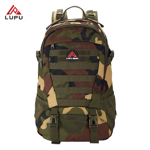 27L Tactical <b>Backpack</b> Camouflage Nylon Unisex Outdoor Carry 900D Oxford Waterproof - Product Image 1