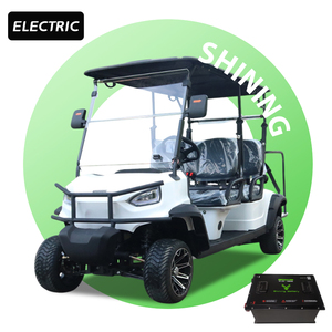 Shininglsv YAMAHA Xe golf điện với khung thép 5KW AC Motor 36V pin lithium 60 km/h tốc độ 3-4 chỗ 90km phạm vi - Product Image 1
