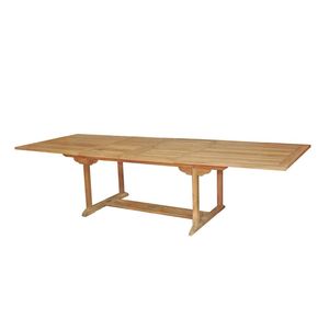 Tables d'extérieur en teck vieilli de haute qualité, design simple et moderne, qualité éprouvée, durables, robustes et imperméables - Product Image 4