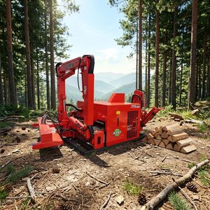 Máquina Forestal Diésel Montada en Vehículo, Cortadora de Setos y Árboles para Mantenimiento de Zonas Verdes - Product Image 1