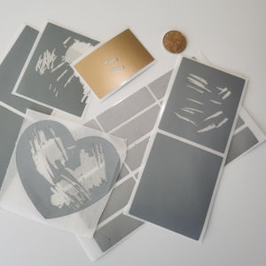 ฉลากสติกเกอร์สีเงินแบบขูด,ป้ายสติกเกอร์สำหรับขูดบัตรตามสั่ง - Product Image 1