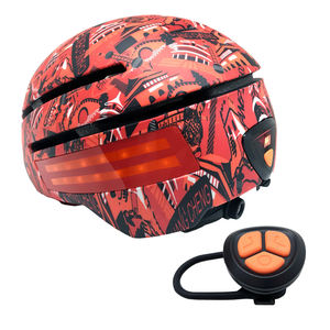 <span class=keywords><strong>Casco</strong></span> de <span class=keywords><strong>bicicleta</strong></span> inteligente con iluminación LED y luz trasera integrada, urbano, para hombre y <span class=keywords><strong>mujer</strong></span>, versión mejorada - Product Image 6