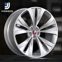Jantes en alliage OEM de luxe DJJ forgées sur mesure en argent 5x108 pour SUV Jaguar F-PACE X761 X540 X590 XF XE Land Rover Range Rover