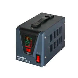 High-quality Voltage Regulator 2KVA PIUS Power Color LED Digital AC Automatic Voltage Regulators Stabilizers 800W