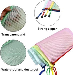 Bolsa de Malla con Cierre para Documentos de PVC, Tamaños A4/A5/A6, Impermeable, para Archivos, Material Escolar, Cosméticos, Almacenamiento de Cartas y Lápices - Product Image 4