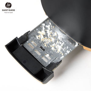 Guest <span class=keywords><strong>Guess</strong></span> 2023 Acero inoxidable Alta calidad Grano de madera 2 rebanadas Ranura Sandwich Máquina Pan Tostadora - Product Image 2
