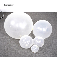Ballons en latex personnalisés avec logo, mélange de couleurs pastel blanches, pour décor de toile de fond photo d'anniversaire et toutes les fêtes