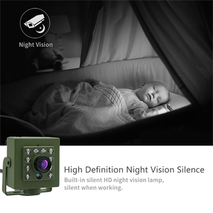 5MP wifi không dây LỒNG CHIM lồng mini camera nhìn đêm thẻ SD khe cắm âm thanh video 940nm Tích hợp mic Sony cảm biến THÚ CƯNG 1 năm - Product Image 3