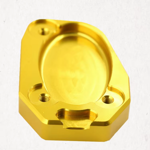 Servicio de Mecanizado CNC Personalizado de Piezas de Aleación de Aluminio, Anodizado Dorado, Fresado de Precisión para Mecanizado OEM ODM, Servicio de Metal Personalizado en Fujian - Product Image 1