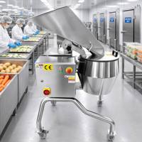Industriële automatische chipsmachine voor zwaar gebruik, 304 roestvrij staal, brede invoeropening, hoge capaciteit, start met één druk op de knop, aardappelsnijder