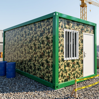 Casa Prefabricada de Diseño Moderno, Casa Contenedor Desmontable para Oficina en el Patio Trasero, Insonorizada