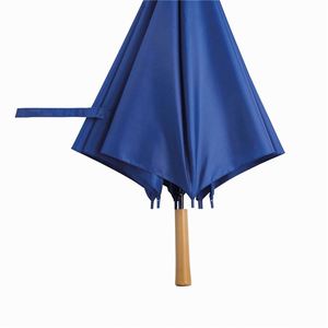 Parapluie automatique bleu 24*8K à prix de gros avec poignée droite - Product Image 4