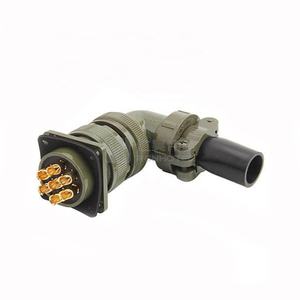 7 broches mâ<span class=keywords><strong>le</strong></span> femelle MS 3106 fiche à Angle droit MS 5015 circulaire <span class=keywords><strong>MIL</strong></span> Spec connecteur étanche assemblage amphénolique - Product Image 1