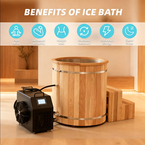 Vasca da Bagno Ovale <span class=keywords><strong>in</strong></span> Cedro Rosso di Alta Qualità <span class=keywords><strong>con</strong></span> Rivestimento <span class=keywords><strong>in</strong></span> Acciaio Inox per Interni ed Esterni, Design Tradizionale per Ville, Ideale per il Recupero Sportivo - Product Image 2