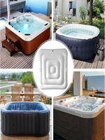 Couverture de piscine gonflable en acrylique Marazual, multifonctionnelle, anti-poussière, isolation thermique, résistance au froid, protection solaire pour piscine