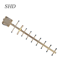 Antenne Yagi extérieure de haute qualité 3g 1710-1880mhz 15dbi Éléments directionnels Antenne Yagi