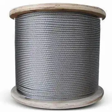 Cuerda de alambre 316 7X7 8mm Cuerda de alambre de acero inoxidable utilizada en una variedad de equipos de elevación y tracción Cuerda de alambre