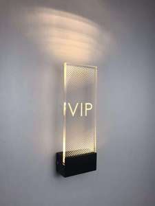 Plaque de porte électronique rétroéclairée LED personnalisée de luxe pour hôtel, école, appartement, numéro de chambre, système de sonnette DND, RFQprint vérifié - Product Image 5