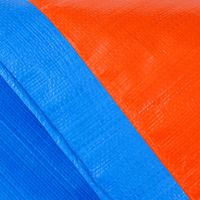DEMENG 120gsm plastique étanche/PE/polyéthylène/poly toile bâche anti-UV pour couverture de camping