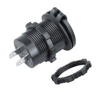 Soket Charger Mobil USB Port Tipe C PD 12V 24V 3.1A Dengan LED untuk Adaptor Moto