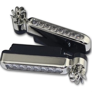Rüzgar enerjili <span class=keywords><strong>LED</strong></span>/gündüz farları kurulumsuz ön yardımcı araba <span class=keywords><strong>LED</strong></span> gündüz farları dekoratif ızgara ışıkları - Product Image 4