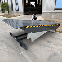Nouvelle rampe de chargement mécanique hydraulique de 8 tonnes pour entrepôt de conteneurs, tables élévatrices pour chariots élévateurs