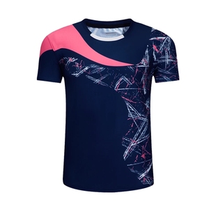 Goedkope Vlakte Badminton T-shirt Nieuwe Ontwerp Tennis Shorts Shirts Groothandel Sport Polo Jersey - Product Image 5