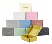 Emballage de luxe personnalisé pour produits de beauté, boîte d'expédition pour flacon de shampoing pour cils, emballage pour boîte de cosmétiques