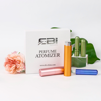 Botol Parfum Kecil 5ml 8ml Kit Sampel Kaca dengan Kotak Kertas Logo Kustom