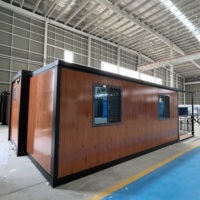 Maison familiale préfabriquée à 2 chambres, prête à l'emploi, étanche, à installation rapide, de 20 pieds, modulaire, extensible, écologique, pour le marché australien