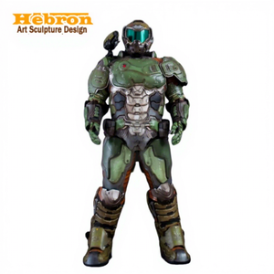 ชุดคอสเพลย์ตัวละครเกม Doom Slayer แบบปรับแต่งได้ ชุดสะสมส่วนตัวครบชุด สำหรับการแสดงบทบาทสมมติ งานอีเว้นท์ การแสดง สำหรับผู้ใหญ่ ทั้งชายและหญิง - Product Image 1