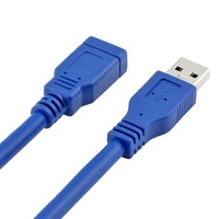Cable de Extensión USB 3.0 Macho a Hembra, Cable de Datos para Computadora, Disco Duro, Ratón, Teclado, Unidad Flash USB, Interfaz con Conductor de Cobre y PVC