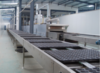 Machine à faire des gâteaux en forme de fleurs entièrement automatique HG, ligne de production de gâteaux en forme de fleurs pour les boulangeries