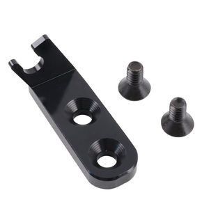 Auso-Racing Throttle Body <b>Bracket</b> Cable Mount For Honda Civic B-Series Manifold 1988-2000 Aluminum Alloy Black - Product Image 3