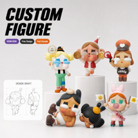 Jouets en boîte mystère, figurines d'action en PVC personnalisées OEM pour les plus de 14 ans, prévente, couleurs/tailles personnalisées, certifiées CE, boîte cadeau personnalisée