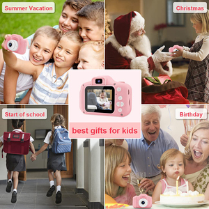 Tarjeta Sd de 32GB para niños, cámara de juguete Digital de impresión instantánea, Mini cámara de fotos de pantalla Ips de vídeo portátil pequeña para niños, regalo de cumpleaños - Product Image 3