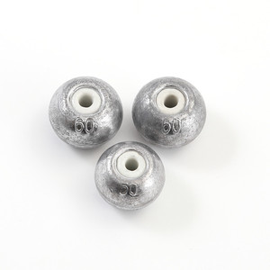 Plombs de pêche durables en forme d'olive de 30g pour carpes argentées et carpes à grosse tête, pour réservoirs et étangs - Product Image 4
