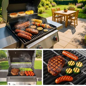 Barres aromatisantes en fonte Senershuo 7635/7637 15,3'' 17,5'', grilles de cuisson, pièces de rechange pour les barbecues à gaz Spirit I II 200 Series - Product Image 6