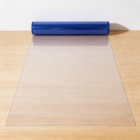 Nappe en PVC de qualité alimentaire, imperméable, anti-taches, transparente, sans odeur, protection de table en verre souple pour la cuisine