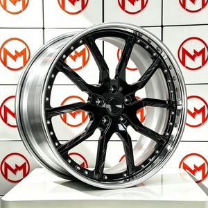 Rines de Aleación Maxtera Forjados a Medida de 3 Piezas Estilo Formato para Autos de Lujo como Caprice, Impala, Escalade, Ghost, Suburban, GMC, G63, F-150 - Product Image 2