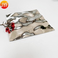 Feuilles ondulées en acier inoxydable 304, prix d'usine H4032