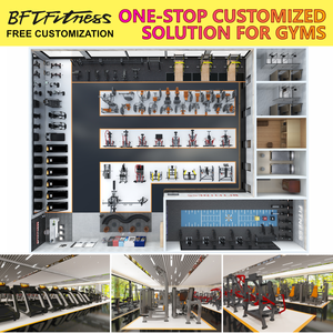 300 ㎡   Usine de Guangzhou BFT Fitness : Service complet et personnalisé pour salles de sport commerciales, équipements de fitness complets et ensembles de matériel de gym. - Product Image 6