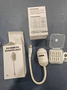 Proiettore USB <span class=keywords><strong>Galaxy</strong></span> con 6/12/24 Film, Luminosità Regolabile, Mini Lampada Notturna a Proiezione Stellare LED per Illuminazione d'Atmosfera in Camera da Letto - Product Image 5