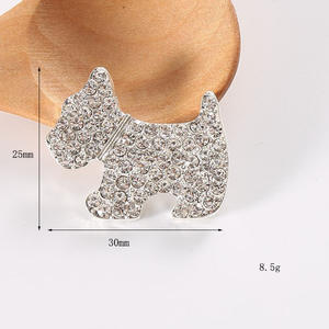 Kits DIY pour chiens à la mode, alliage, strass complets, coque de téléphone DIY, fournitures de beauté et de bijoux, vente en gros - Product Image 2