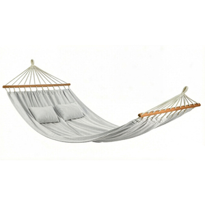<span class=keywords><strong>Hamac</strong></span> double moderne de luxe <span class=keywords><strong>avec</strong></span> barres de maintien en bois et oreillers, éco-responsable, portable, pour l'intérieur et l'extérieur - Product Image 2