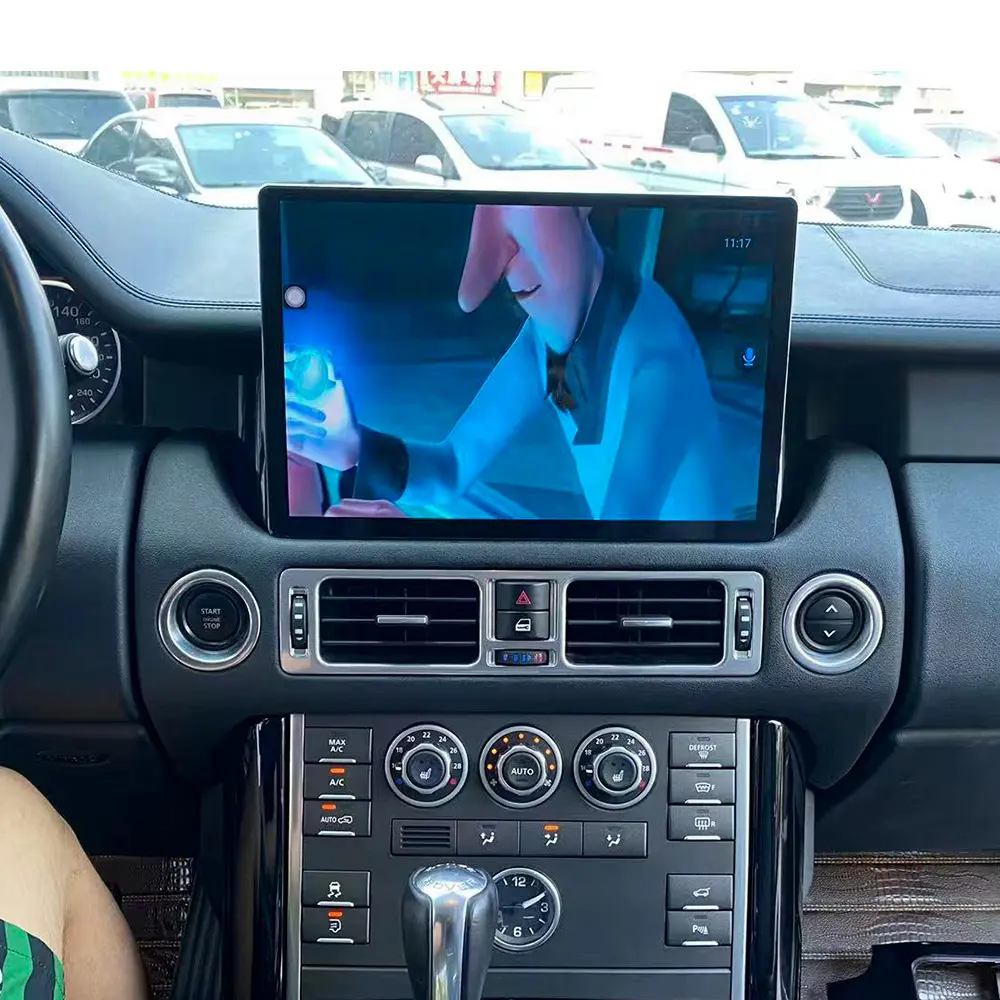 13,3 дюймов HD экран Android для Land Rover Range Rover V8 L322 2002-2012 Автомобильный GPS навигатор головное устройство мультимедийный плеер Carplay