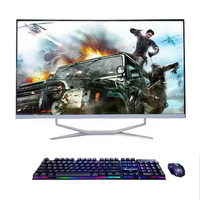 Ordinateur de bureau de jeu très vendu, écran incurvé monobloc 24, 27, 32 pouces, ordinateur tout-en-un I9, PC de jeu AIO I7 I5