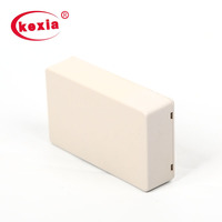 Boîte de jonction électronique fonctionnelle en plastique ABS KEXIA, indice de protection IP54, gris clair et noir, 100x60x25mm, Kw-041, service OEM